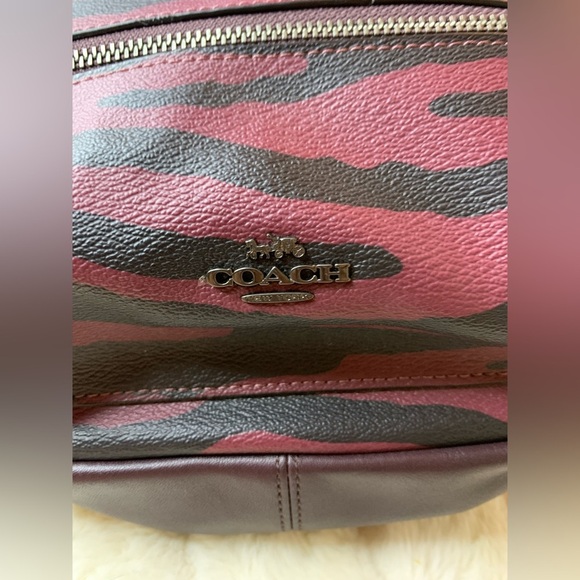 Coach Men's Black and Brown Backpack - Picture 9 of 9